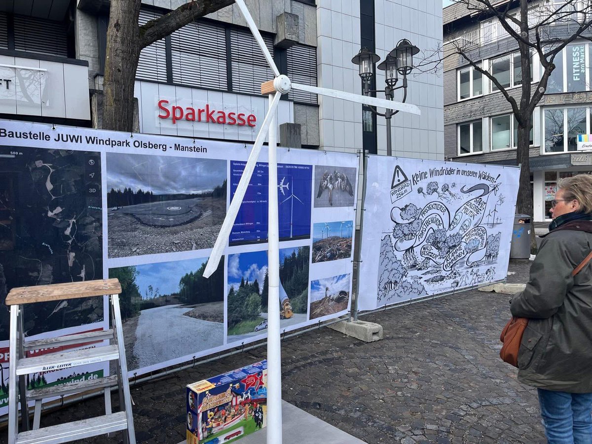 Joerg_Rehmann's tweet photo. Protest gegen #Windkraft in #Brilon 7.2.26 https://t.co/iQ5A301w1m