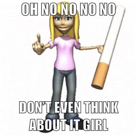 oh no no no no don't even think about it girl