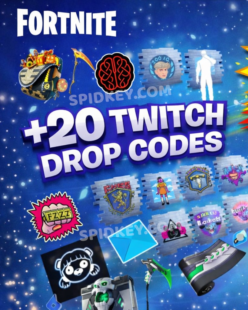SpidKeyFR's tweet photo. 🔥 ALL Fortnite Twitch Drops are AVAILABLE!

Yes, even the TWO latest exclusives 😱

⚠️ VERY LIMITED STOCK – grab them before they’re gone 👇
🔗 https://t.co/C2ffsNvYMd

#Fortnite #Twitch https://t.co/OhA32L1wNN