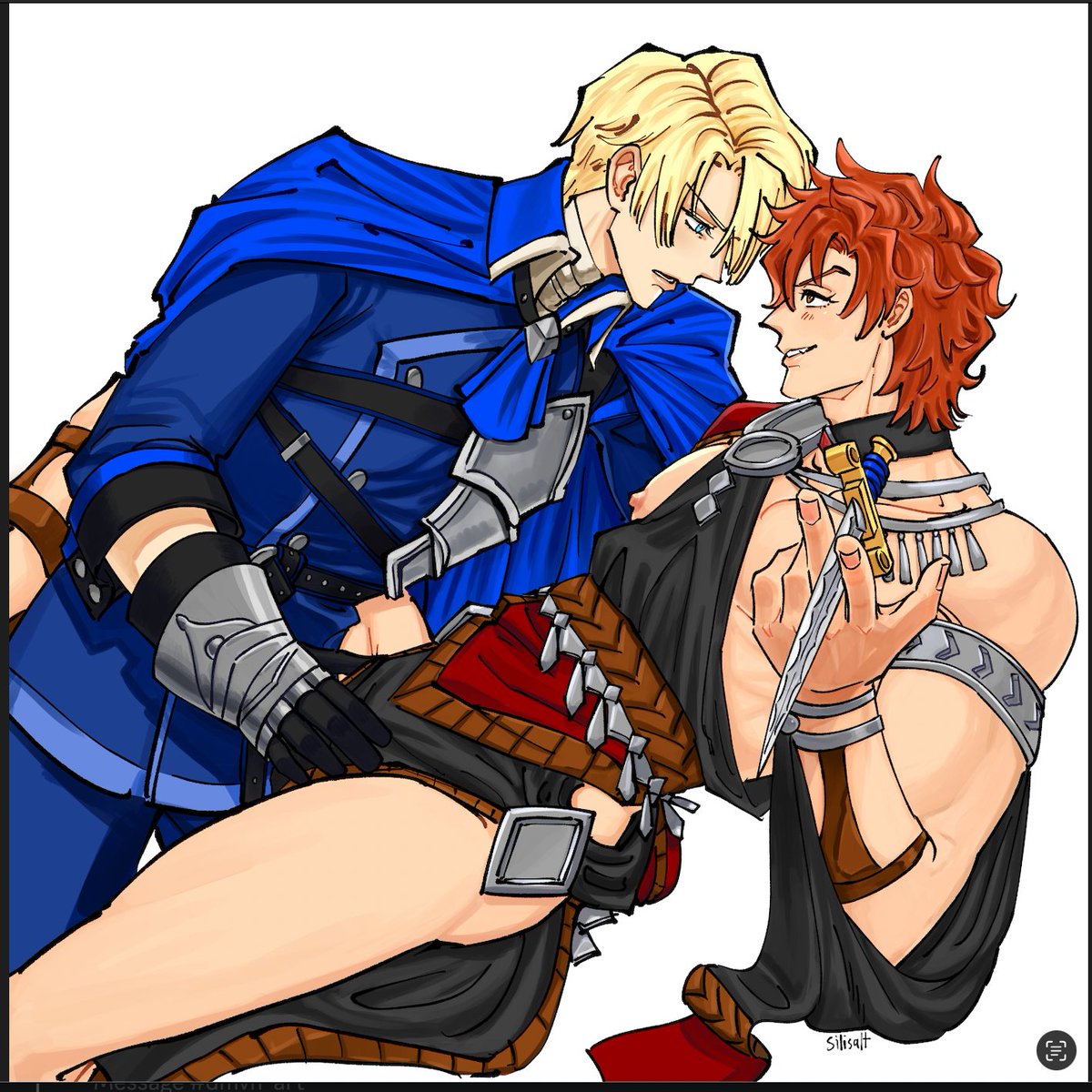 Lord Dimitri has a little trouble with his dancer, Sylvain...