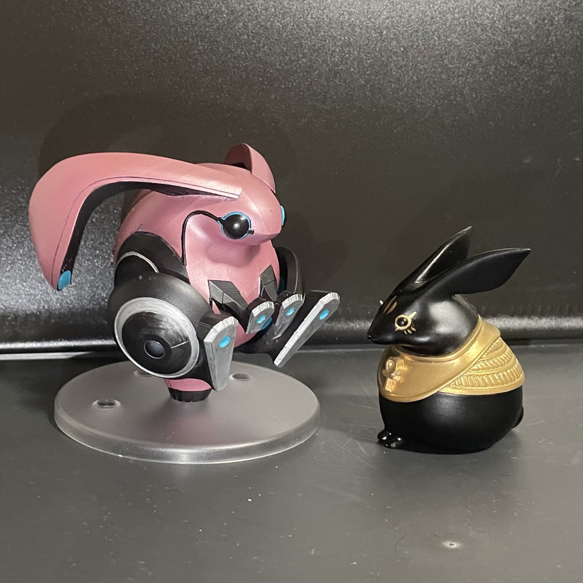 MetalBeastLabo's tweet image. 電脳大工様(@denno_daiku )
の『ウェネト』と
うちの子『愛兎(ラヴィ)』を対面させました

#WF2026W