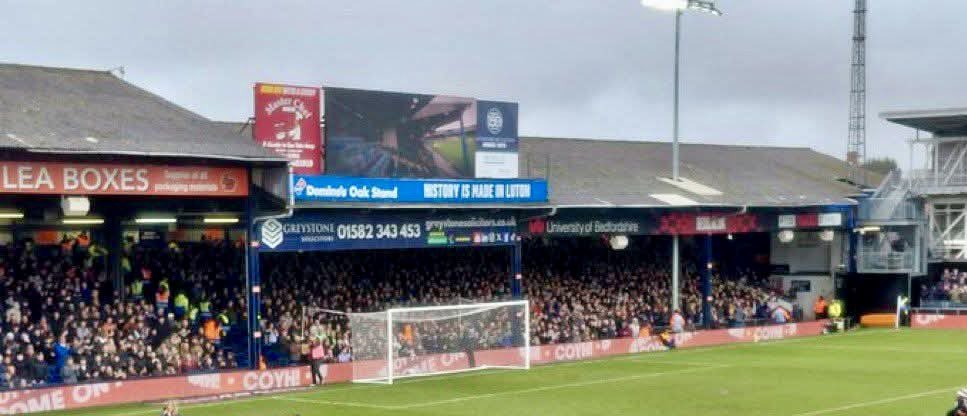 Bradford City at Luton Town #bcafc