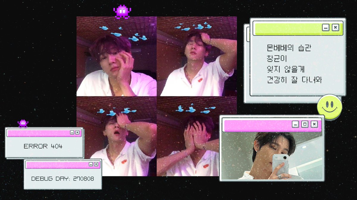 🌸
15년 05월 14일부터 지금까지 그리고 앞으로도 #몬베베의_습관_창균이
몬스타엑스의 영원한 막내 아이엠
#잊지않을게_건강히_잘다녀와
늘, 언제나
#we_will_always_be_Changkyuns_habit

📣
해시태그를 이용해 아이엠에게 사랑을 표현하세요🐈‍⬛💜

#MONSTAX #MONSTA_X
#아이엠 #IM
@OfficialMonstaX