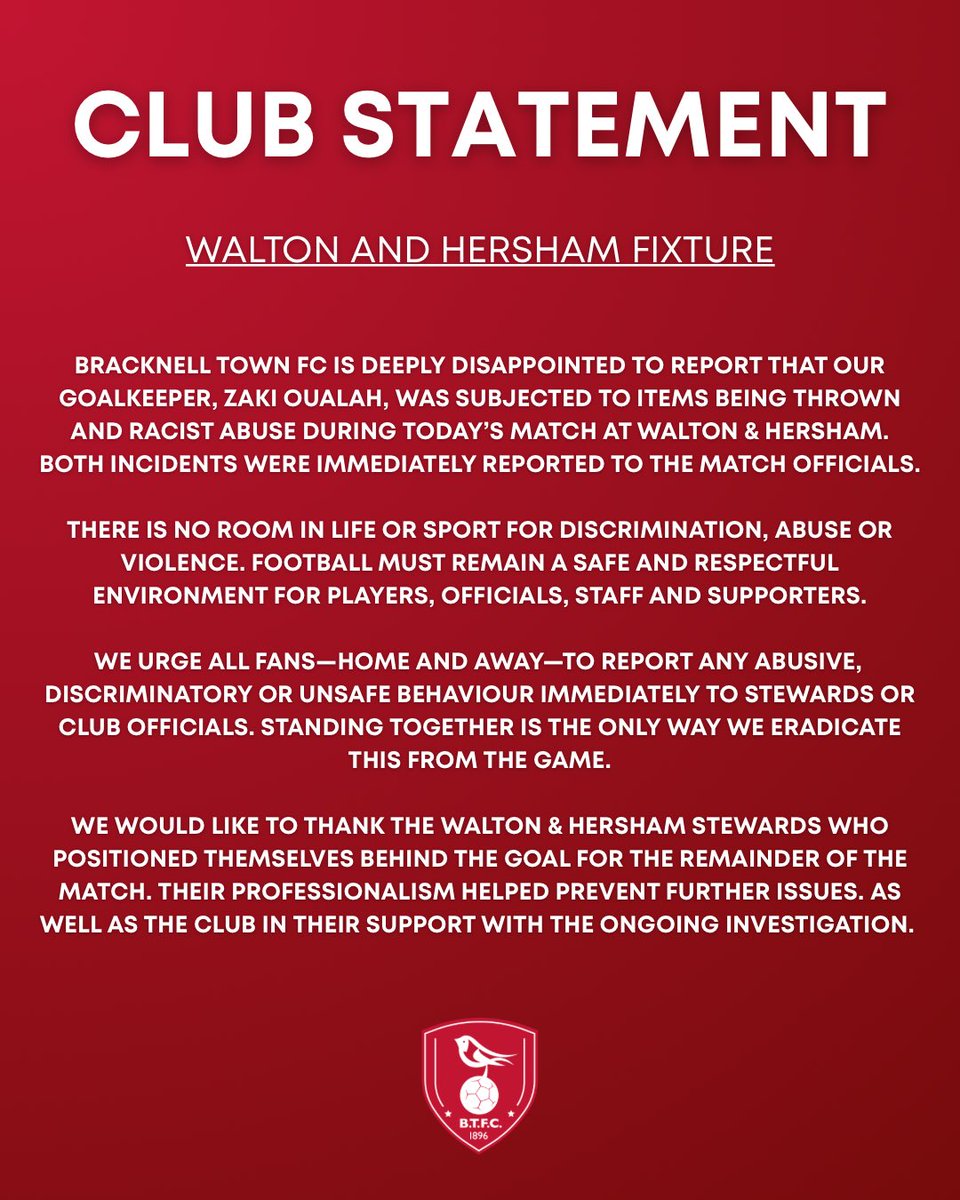 Bracknell Town FC tweet media