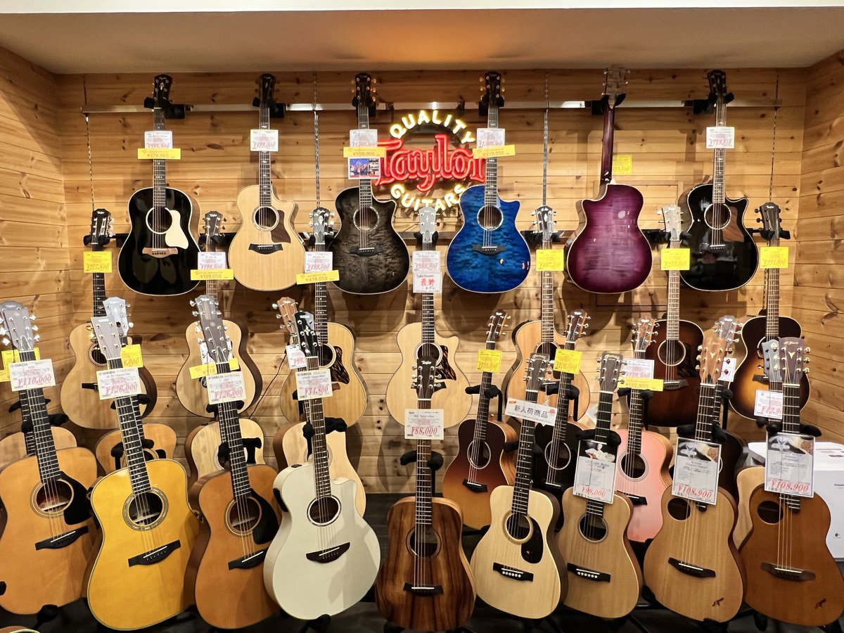 Taylorブランドコーナー強化中❗️最新の #NextGeneration も店頭でお試しいただけます。 #テイラーギター #アコギ #314ce #アコステ

ikebe-gakki.com/Form/Product/P…