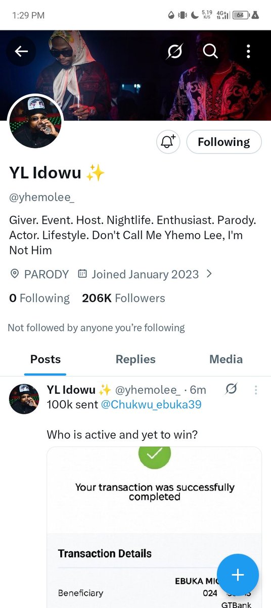 AlakeSamue61341's tweet photo. @it_Rutie @yhemolee_ Alake Samuel olusegun 
Opay 
8168671334 https://t.co/A6wdlgaCJT