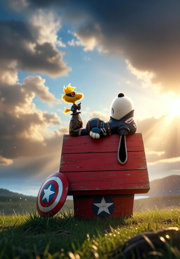 Capitan America Snoopy