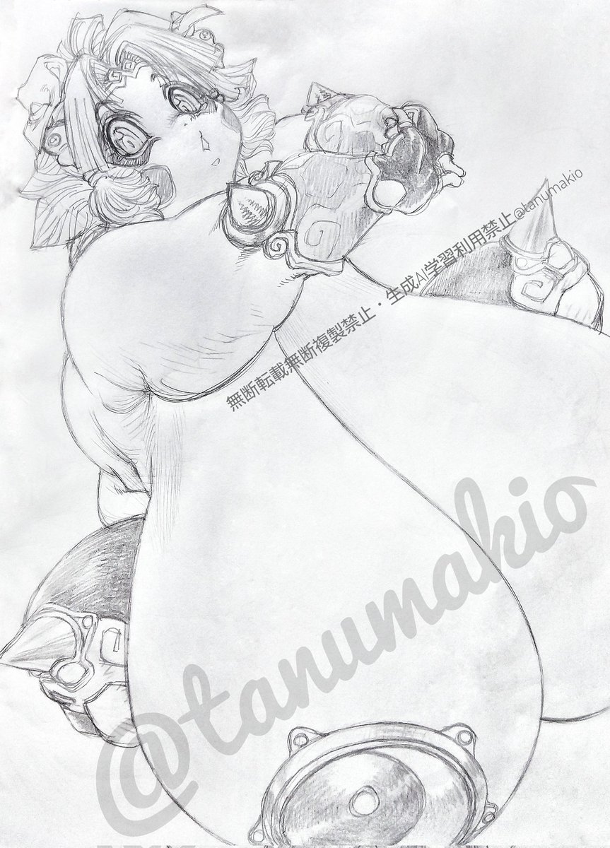 理由あってしばらく絵の投稿してませんでしたが、今日から通常運行に戻します🙂‍↕️
という訳で昨年年始刂クの猪悟能超乳版。
上げ用に加工してから直す点見つけたので直しますが上げ直すほどの直しではないのでご容赦😅 