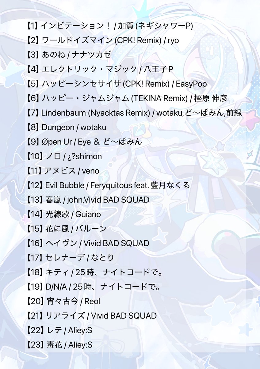 #ボカレゾ vol.7有難う御座いました‼️
私事ではありますが、誕生日を迎えながら
皆様のお陰で最高に楽しい27歳のスタートを
決める事が出来ましたᐡ ߹𖥦߹ ᐡ
ご来場頂いた全てのお客様・演者様及び
イベント関係者様に最大の感謝を🫶
また遊びましょう🤟🏻💞