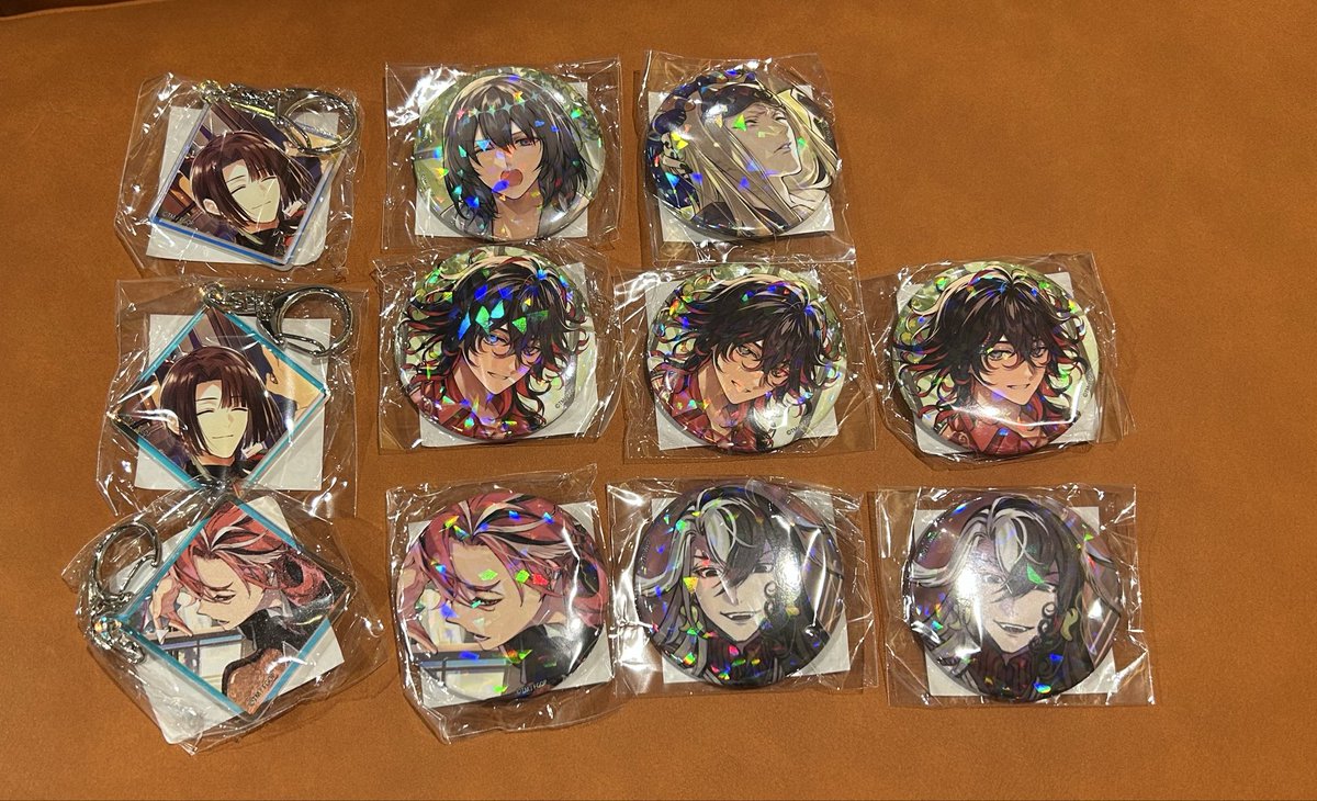 交換希望 】 FGO ホテルカルデア 缶バッジ アクキー 譲：オベロン