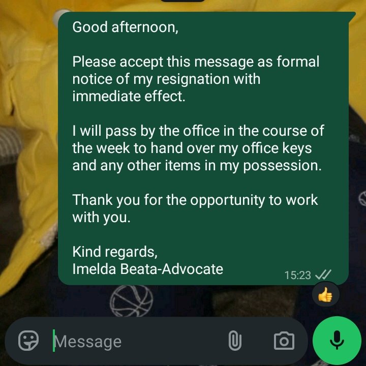ImeldaBeata1's tweet photo. Good riddance. Alhamdulillah, onto greater heights I guess!!!! https://t.co/HM8sFPgJJJ