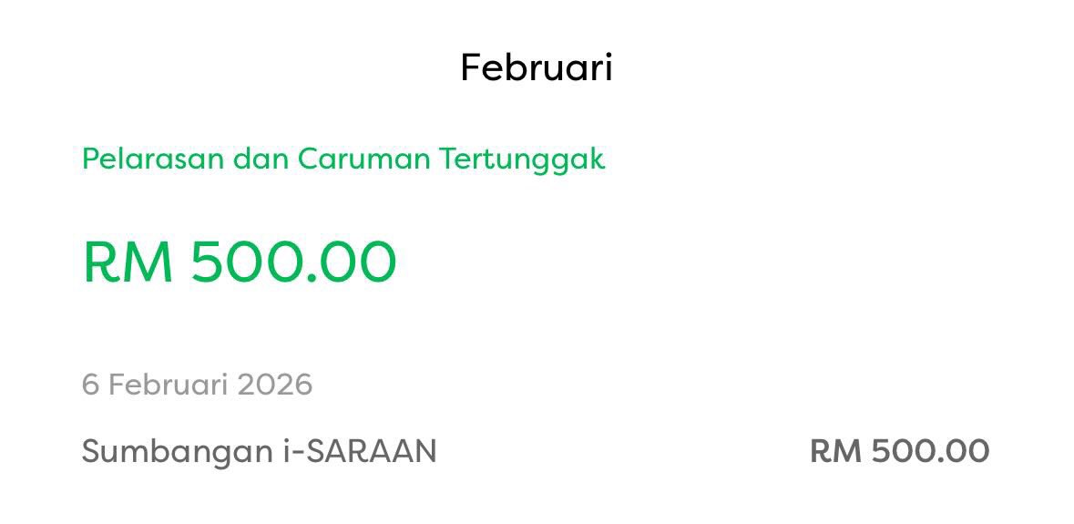 Kalau you carum sendiri KWSP, jangan terkejut kalau tiba tiba dapat RM500 ni.

Carum RM2500 dalam masa setahun dekat KWSP under i-Saraan, you dapat insentif khas 20% = RM500 😉