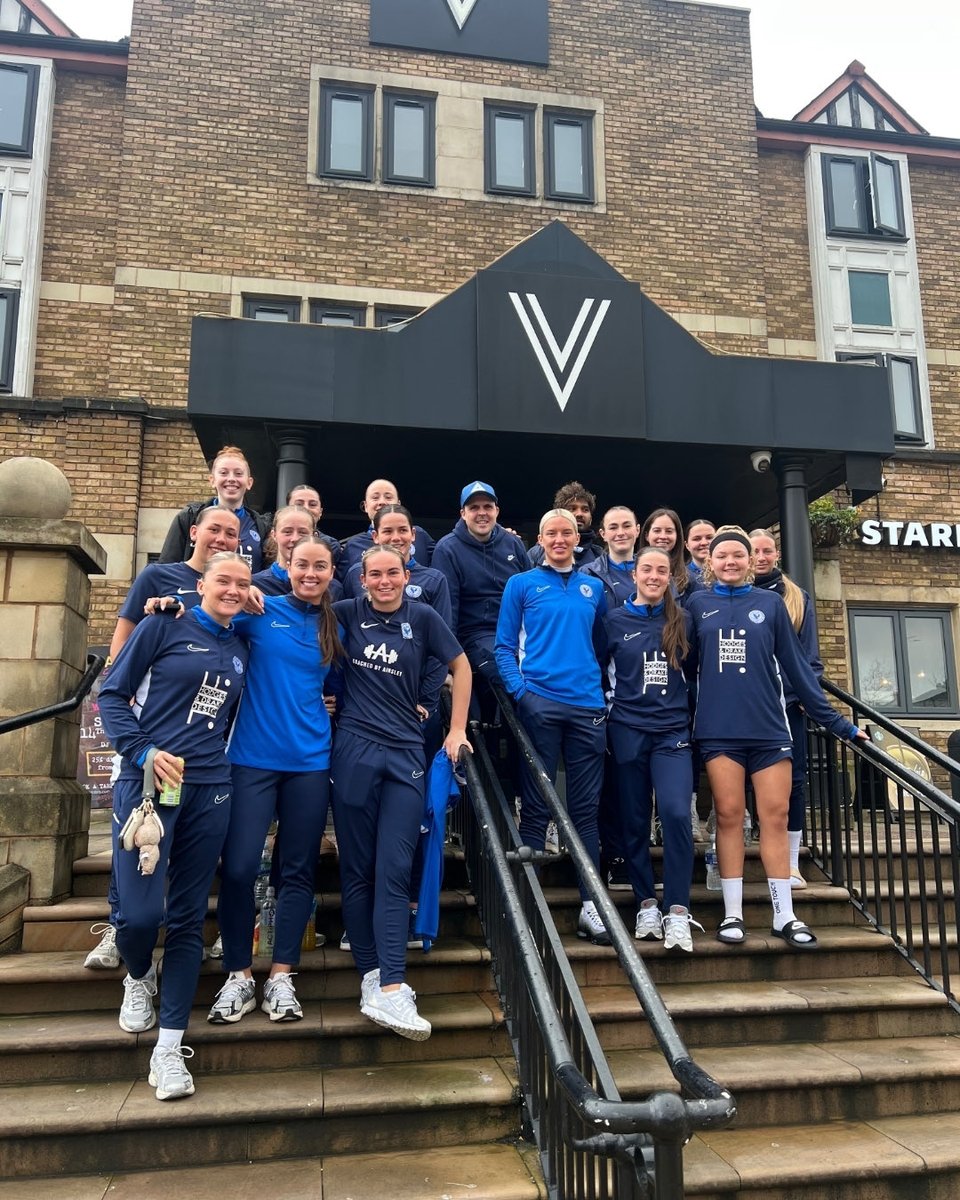 HalifaxFCWomen's tweet photo. Match ready! πͺ
A huge thanks to @Village_Hotels Dudley for hosting us this weekend.
Our huge game v @khalsawomen kicks off in just over 1 hour! β½οΈ
#FAWNL #MatchPrep #FlyTogether https://t.co/FtL4y3yOzX