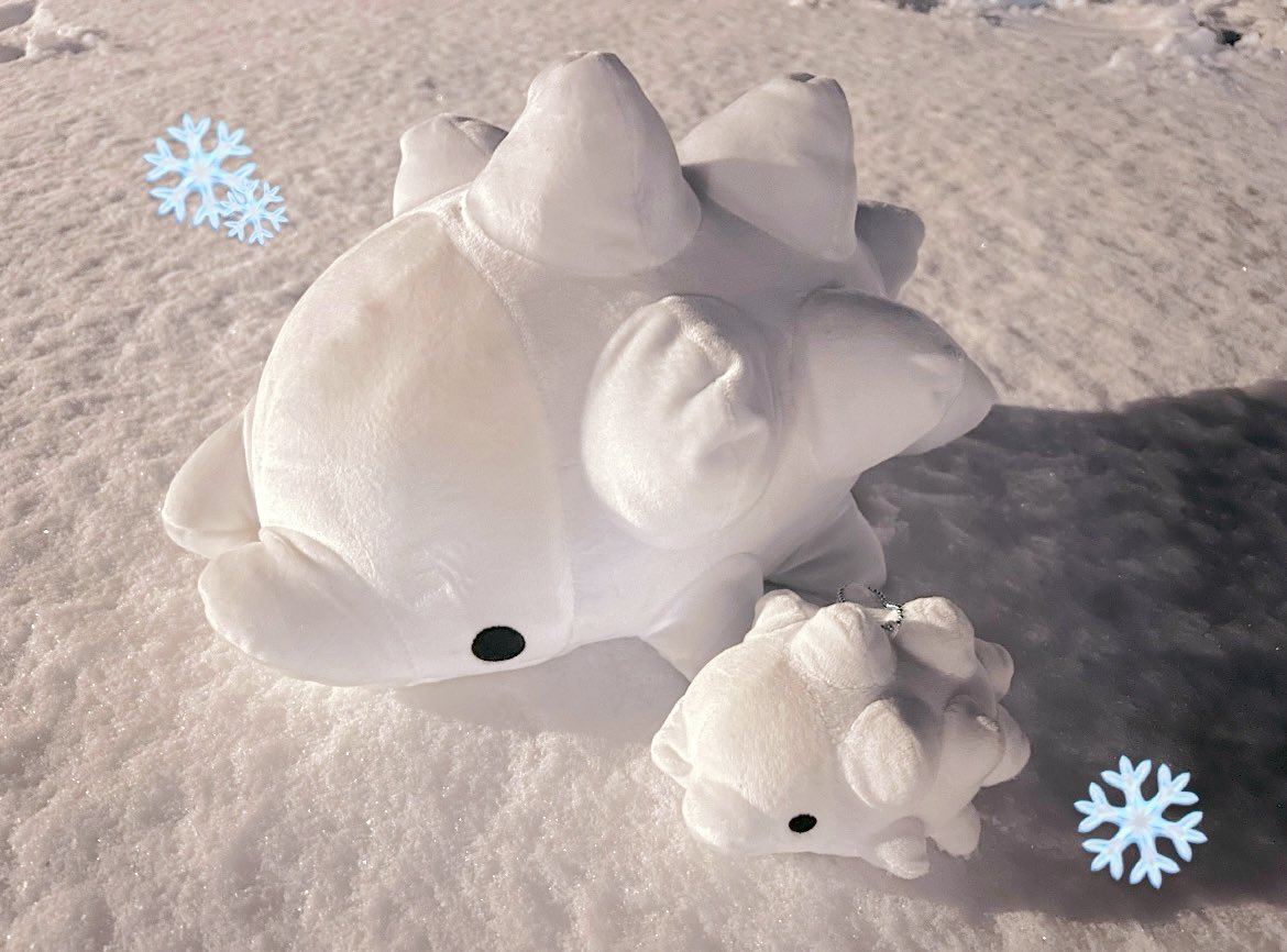 ユキハミちゃん東京の雪だよ~❄️