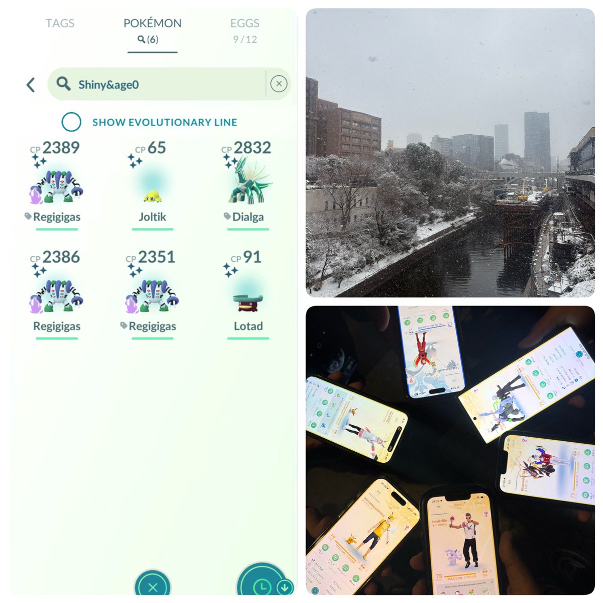 Snowy Day Raid Grind 🪐⏱️⛄️

🏆 68 Raid
💯 0 Hundo 
✨ 4 Shinies 
#PokemonGO #ポケモンGO