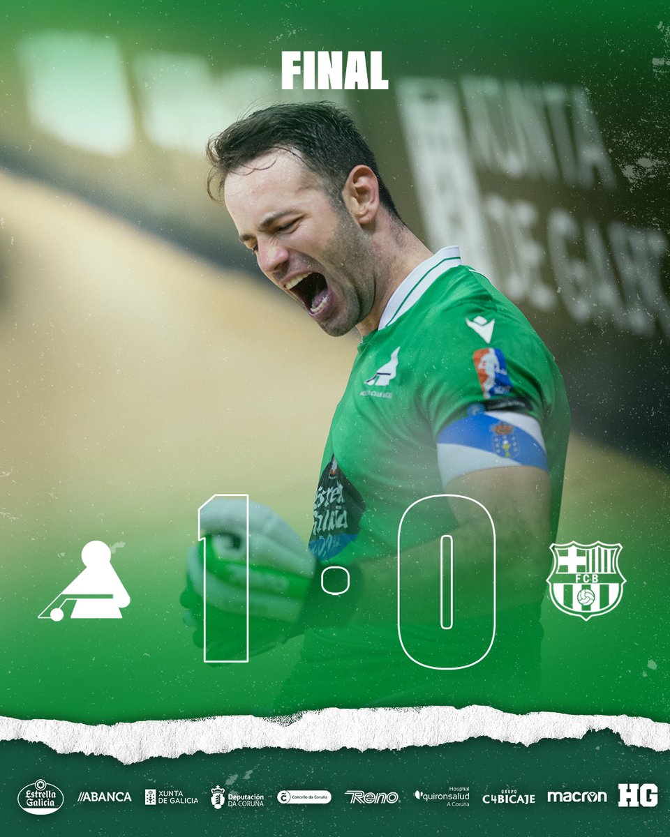 Finaaaaaaaal no Palacio.

Vitoria moi traballada, loitada ata o último segundo 🔥

1–0, gol de Bruno Saavedra. 

Grazas a todos os liceístas por empurrar ata o final.

XUNTOS SEMPRE! 

#HCLiceo #OKLiga #ACoruña #ImosLiceo #Xuntos