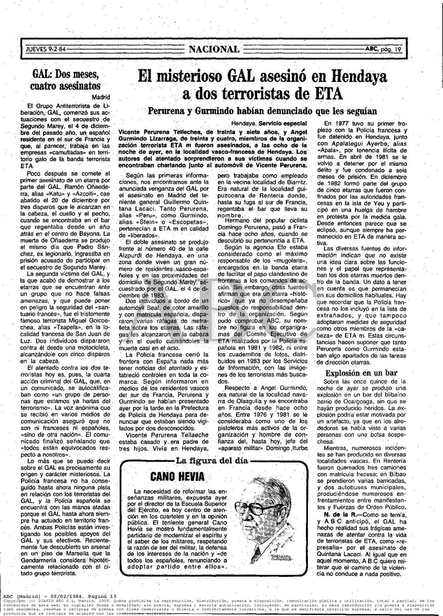 ConsuorF's tweet image. 2. Casi un año después, en enero de 2003, la Sección Cuarta de la Audiencia Nacional revocó los dos procesamientos, tal como reclamaban la defensa y la fiscalía, alegando que no había pruebas suficientes para su incriminación...
#Impunes
#NoalTerrorismoContraelTerrorismo