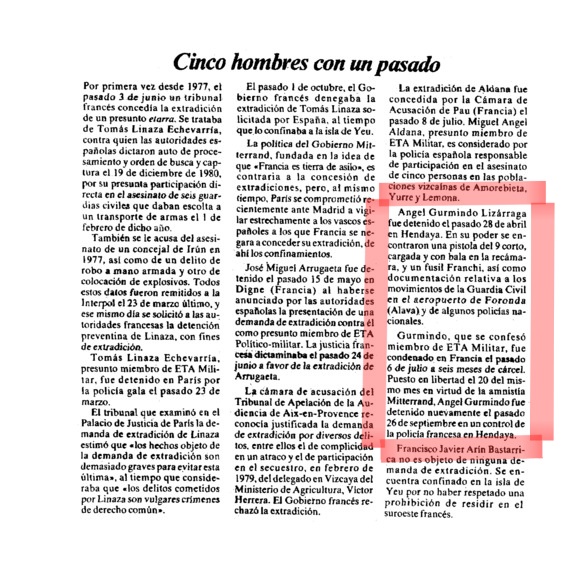 ConsuorF's tweet image. 2. Casi un año después, en enero de 2003, la Sección Cuarta de la Audiencia Nacional revocó los dos procesamientos, tal como reclamaban la defensa y la fiscalía, alegando que no había pruebas suficientes para su incriminación...
#Impunes
#NoalTerrorismoContraelTerrorismo