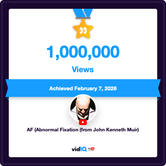 JKMuir's tweet image. John Kenneth Muir's Reflections on Cult Movies and Classic TV: Abnormal Fixation crosses 1 million views on YouTube!  #AF, #AbnormalFixation
 …tionsonfilmandtelevision.blogspot.com/2026/02/abnorm…