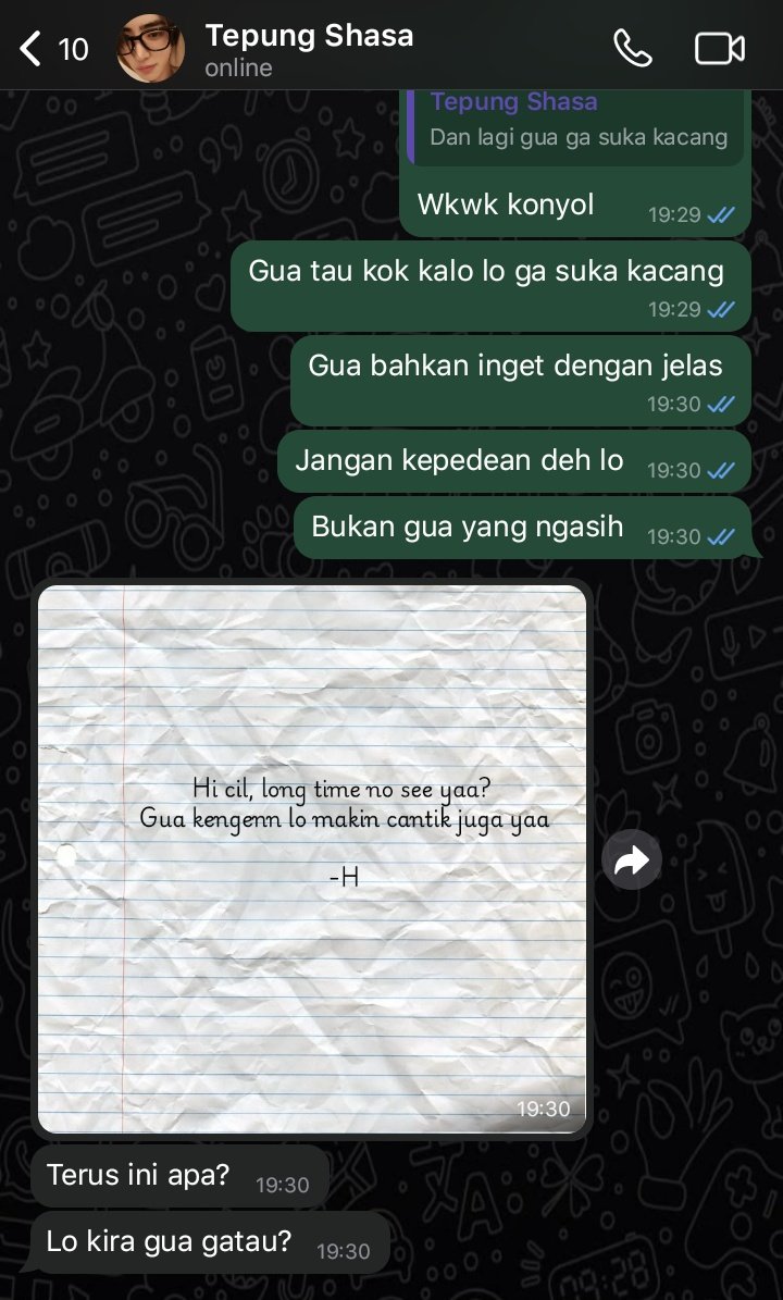 beeaumor's tweet photo. Coklat dari mantan

#Heehoon few tweet au https://t.co/dIKQAFBZns