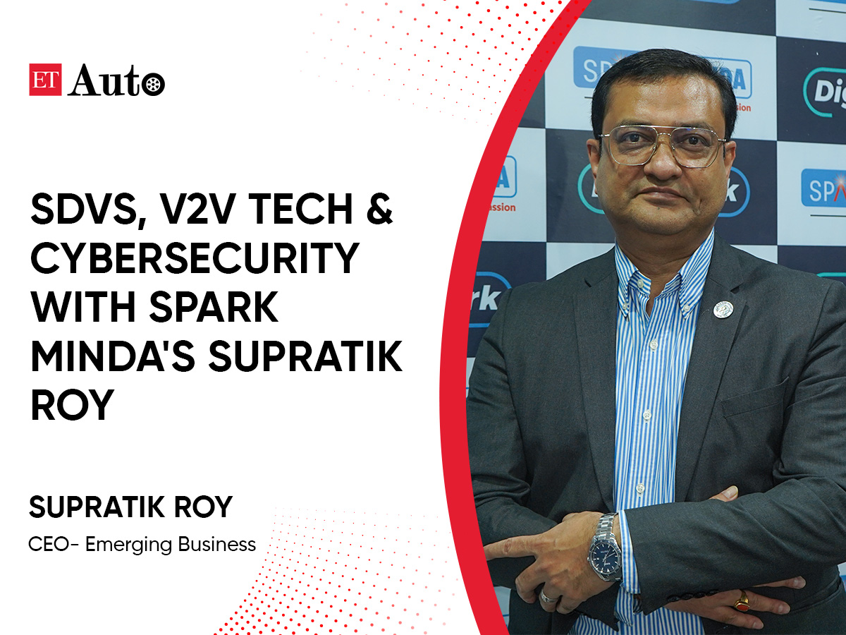 ETAuto's tweet photo. 🚗 #SDVs, #V2V tech & cybersecurity: Inside the future of mobility
🎥 Watch the full interview:
https://t.co/4uh0SmRi74
#ETAuto #SparkMinda #SDV #ADAS #V2V #ConnectedCars #AutoTech #Mobility #Cybersecurity #IndianAutoIndustry https://t.co/1qpUmJsDuO
