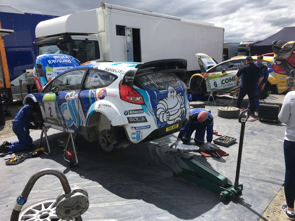 WRCgerardquinn's tweet photo. #sundayservice
#CB42 #ForCraig #IrishRallying https://t.co/gtQnTno1CX
