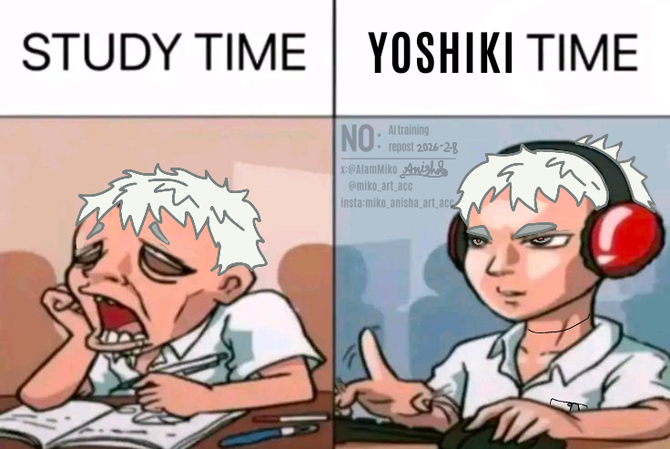 Yoshiki time 

#thesummerhikarudied #TSHD