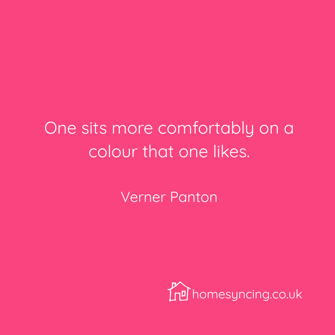 homesyncing's tweet image. One sits more comfortably on a colour that one likes.
— Verner Panton
At homesyncing.co.uk, we believe colour isn’t just decoration — it’s comfort, mood &amp;amp; the heart of your home.
homesyncing.co.uk
#ColourWithComfort #TimelessInteriors #BritishDesign #HomesThatFeelGood