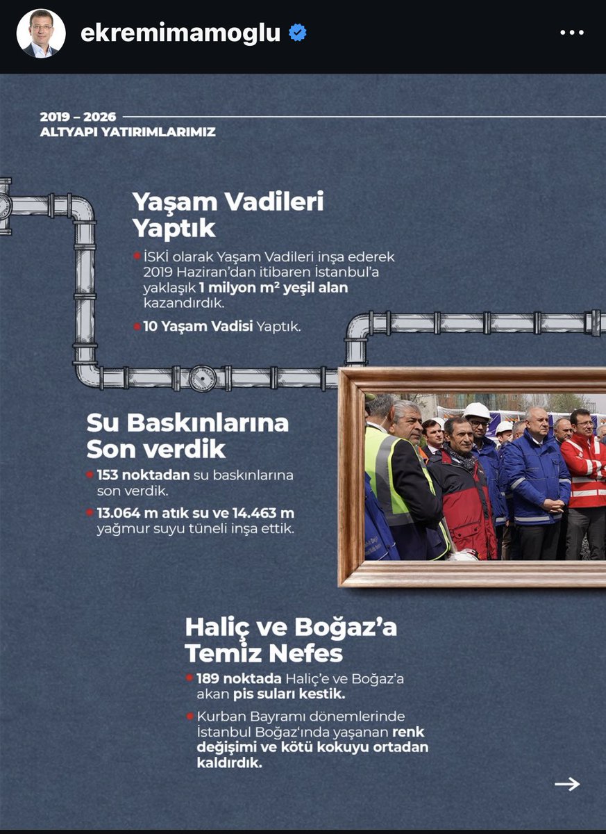 “ Su gerçekten zor bir mesele.İnsanlarımızın çağdaş ve yaşam kalitesinin en üst seviyede olması için bu kadim Şehir İstanbul’da bu suyu evlerinde kesintisiz görmesi şart” <a href="/iskignmudurlugu/">İSKİ Genel Müdürlüğü</a> <a href="/SafakBasa/">Doç. Dr. Şafak Başa</a> <a href="/ekrem_imamoglu/">Ekrem İmamoğlu</a>