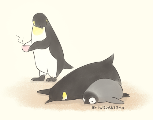Yosi 作家 ペンギン 大切な友達 絵 74/100 しば (@niwazekisho) / Posts / X