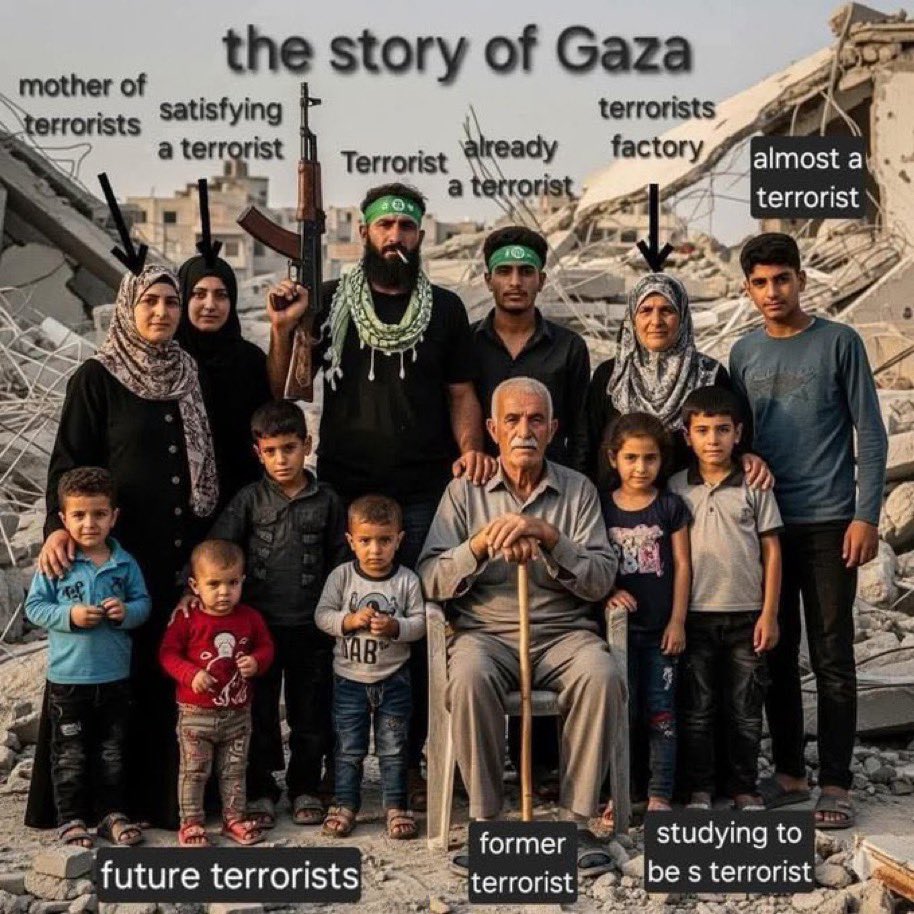 JoshuaBradner's tweet photo. @EYakoby There is no such thing as a Palestinian civilian! https://t.co/ggNTNF32z4