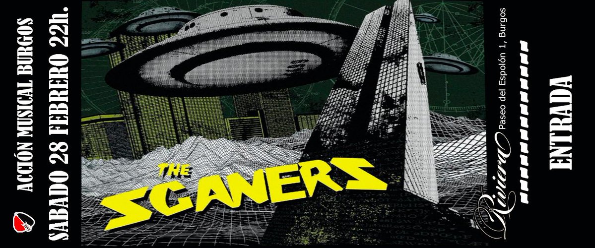 Entradas anticipadas ya en los puntos de venta #thescaners por fin visitarán Burgos. Corre que las entradas vuelan, no te puedes perder a estos franceses con un garaje-punk de otro planeta. Que no te lo cuenten <a href="/AccionMusicalBu/">AccionMusicalBurgos</a>