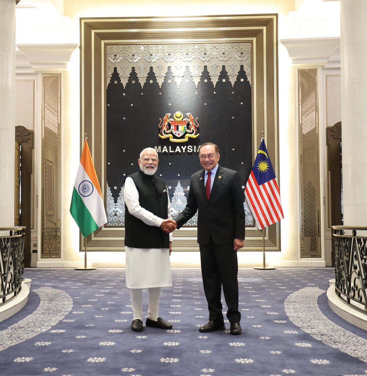 PM <a href="/narendramodi/">Narendra Modi</a> concludes his Malaysia visit.

JUST LOOK AT THE GLOW ON HIS FACE.... UNBELIEVABLE AT THIS AGE😍