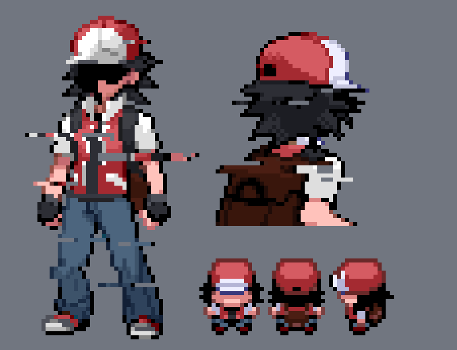 Glitchy FireRed style
#GlitchyRed #pokepasta