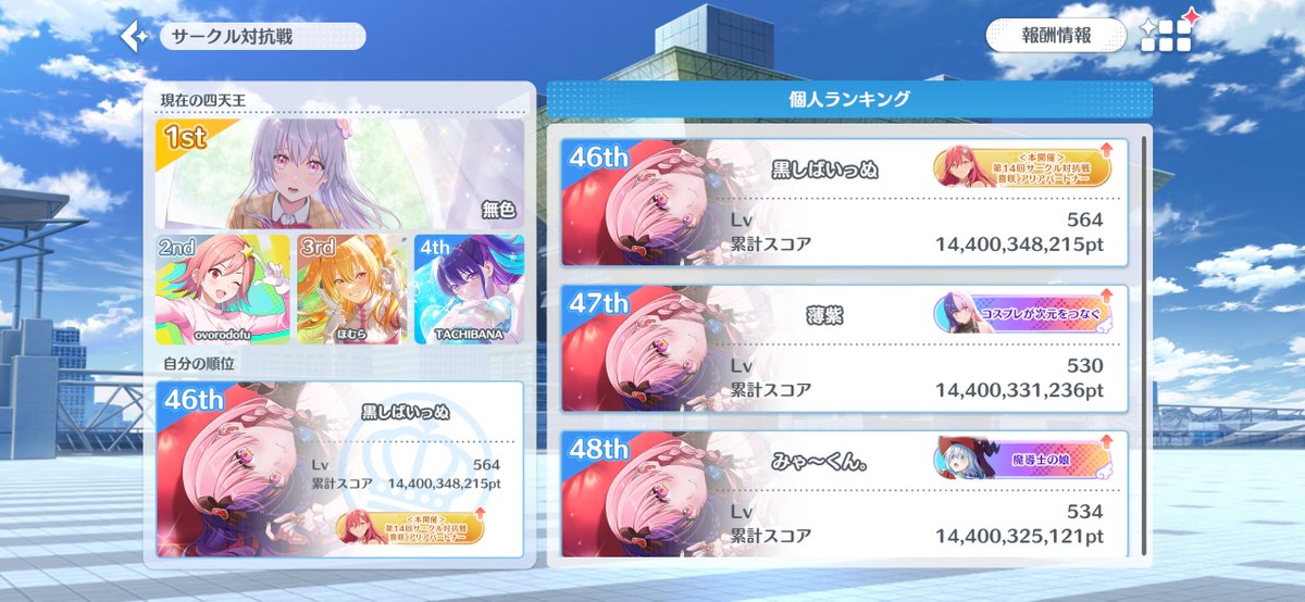 753♡ちゃん並んでる🫶 #リリステ