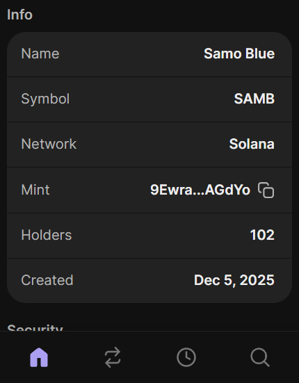 Samo Blue tweet media