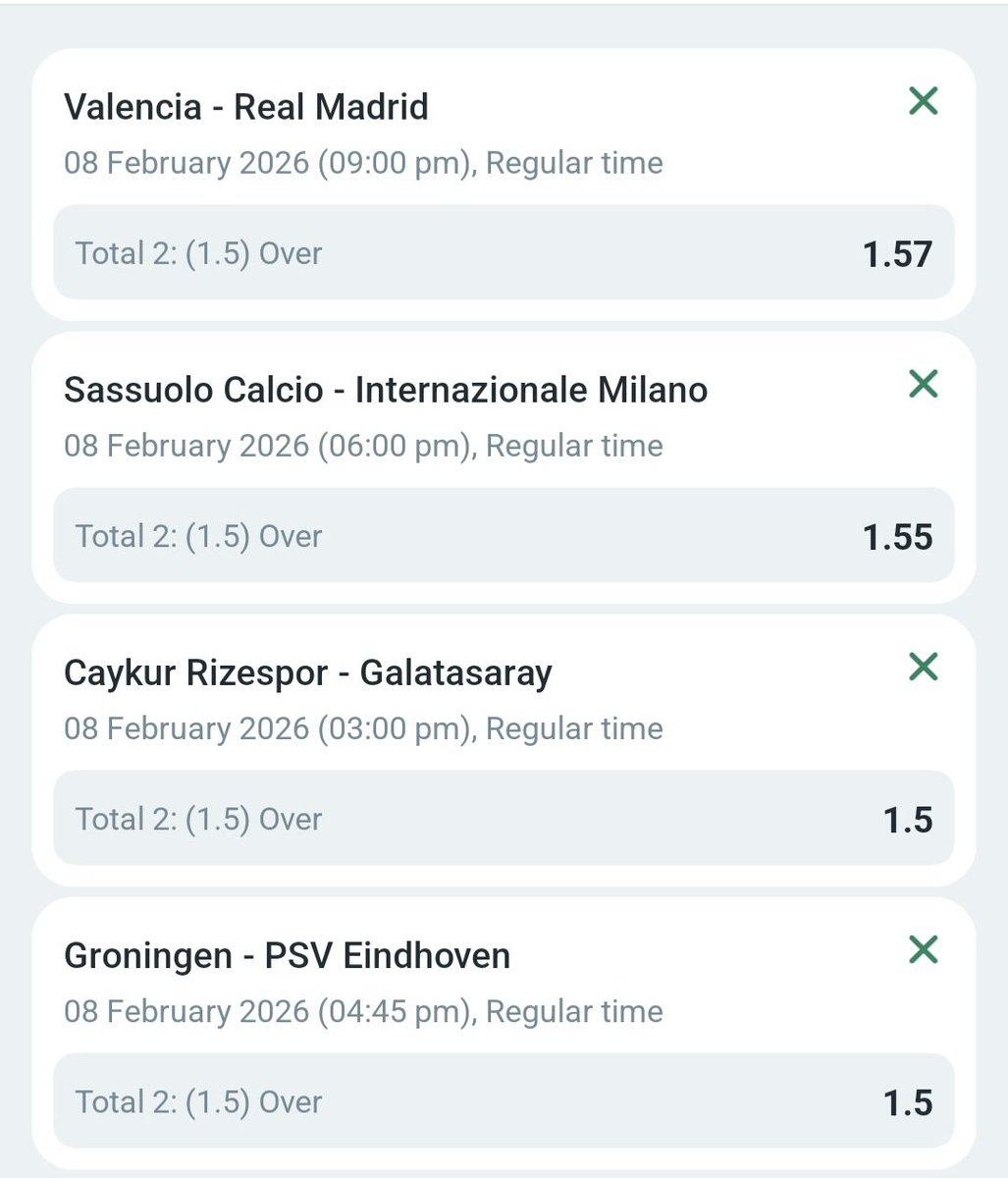 OddsFuel's tweet image. Real Madrid,  Inter, Galatasaray and PSV all to score 2 goals.

#SportsBetting #FootballTips #Over25  #NaijaBet
