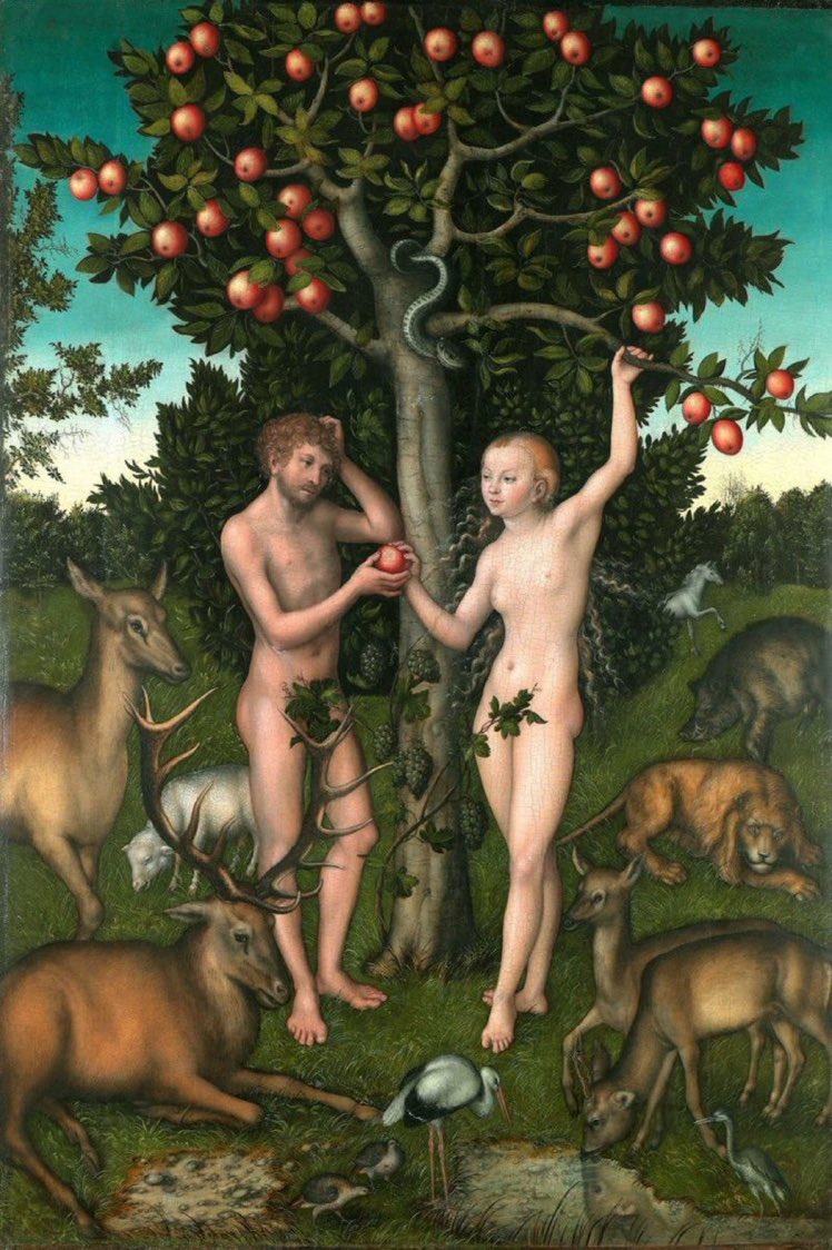 Be honest! 

Do you believe in the Adam and Eve story? 

A. Yes 
B. No