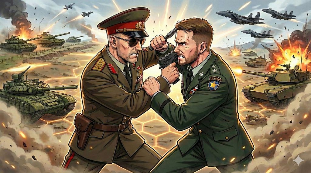 🔴 PvP-Fortsetzung vs Grimnirk!

Kampf um Fulda: Wir sind angeschlagen &amp; Feind-Verstärkung kommt aus dem Süden. Das wird eng! 📉

Können wir das Ruder rumreißen?

⏰ 18-21 Uhr 📺 twitch.tv/headbreaker_ge…

#FlashpointCampaigns #Wargaming #PvP