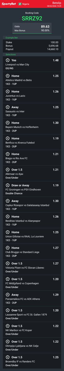 els_lev's tweet image. Hey check out the bet I just placed on Sportybet! sportybet.com/ng/?shareCode=…