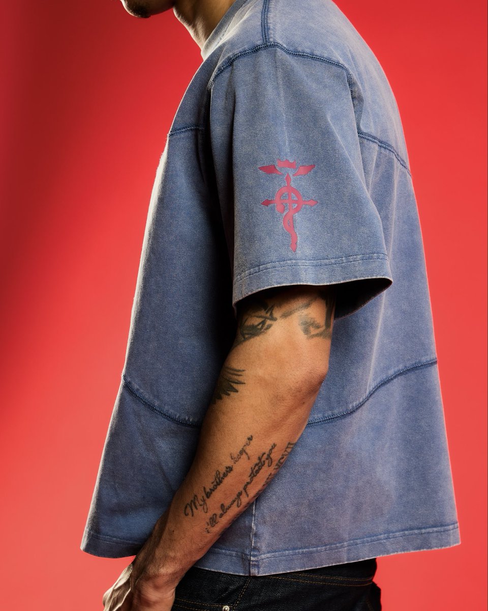 hypland's tweet image. Full Metal Alchemist Alphonse Cropped Shirt