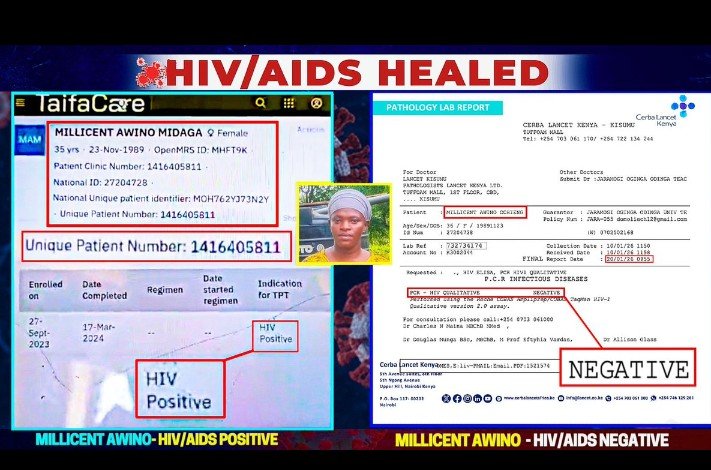 OrangaPst's tweet photo. #HIVHealedMustWatch 
Truth is finally here 
No more lies in the church again
The authority of the Blood of JESUS is now established
I pity the cheap blackmailers( sasa mtajificha wapi? 
Awuoro
#hiv https://t.co/qDQD90sUgS