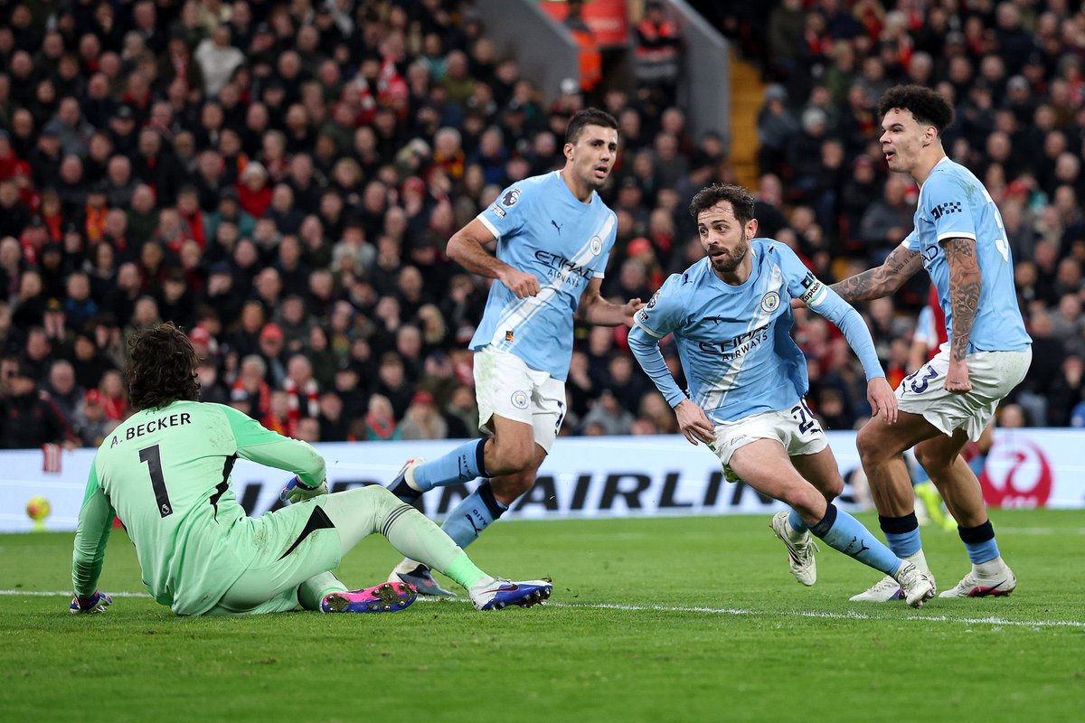 imfuraluc01's tweet image. #PL | FT 

Liverpool 1-2 Man City 

D. Szoboszlai 74'
￼
B. Silva 84'
E. Haaland 90+3' (P)

D. Szoboszlai 90’+10 🛑

STANDINGS: 25 Games 

1. ARSENAL 56 Pts 
2. Man City 50 Pts 

SHAMPIYONA ISUBIYE ISUBIYE IBUBISI KABISA… 

Congratulations #Citizens 🔥🔥🔥

@bbkigalifm 89.7 FM