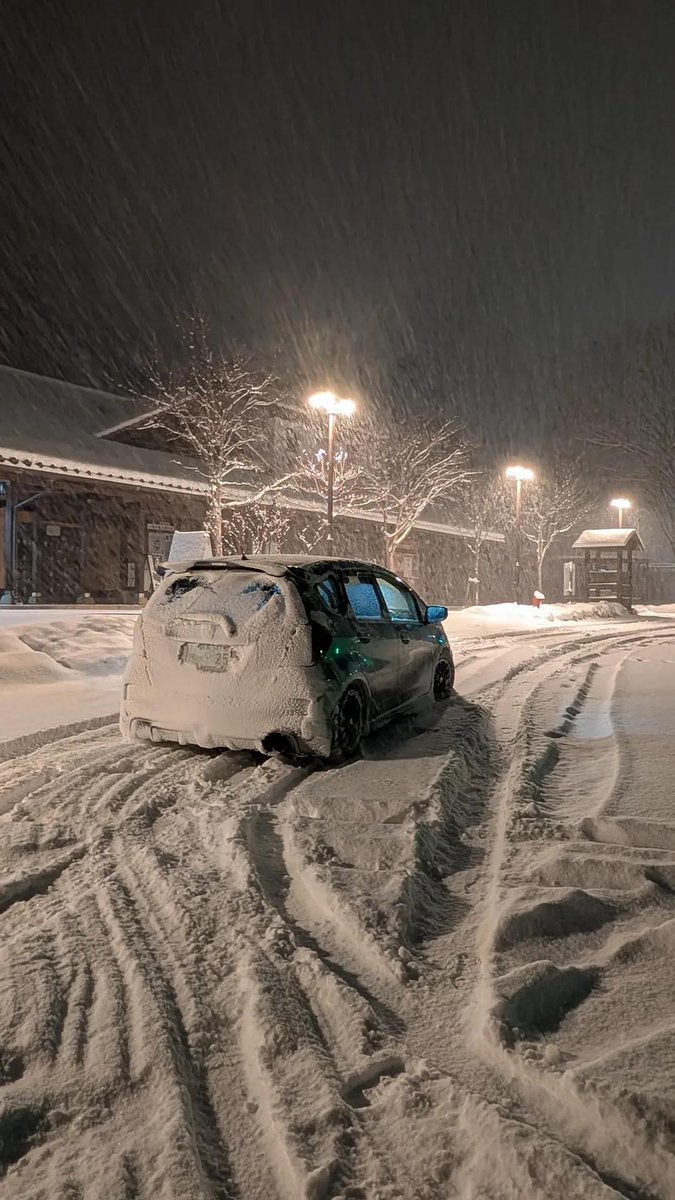 川場田園プラザまで行ってみた。雪強めでもふもふでした。