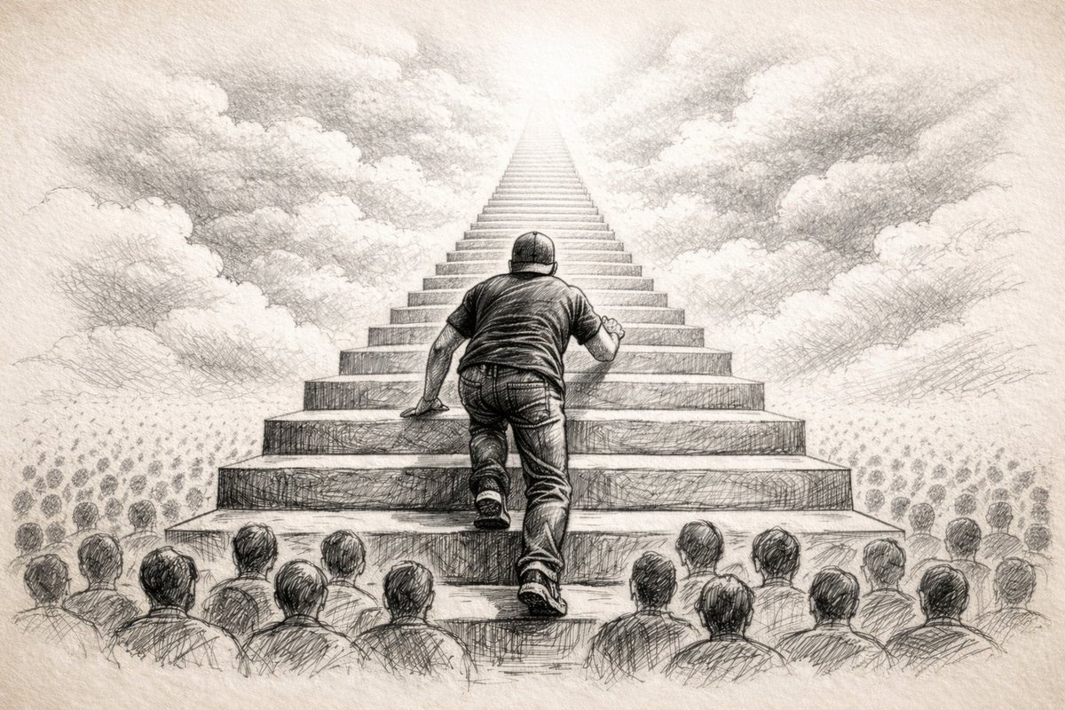 "Freelancing is too competitive.”

Nah.

Only at the bottom.

At the bottom, people:

– undercharge

– sound the same

– do a bit of everything

– send boring proposals

Then they complain the market is “full”.

It’s not full.

It’s full of people who won’t get better.

Higher