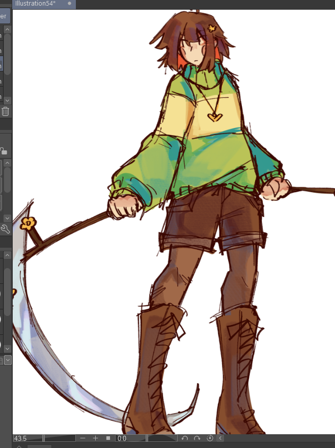 wiltlilies's tweet photo. scythe charas oomf requested #undertale https://t.co/JMfIxjKIkZ