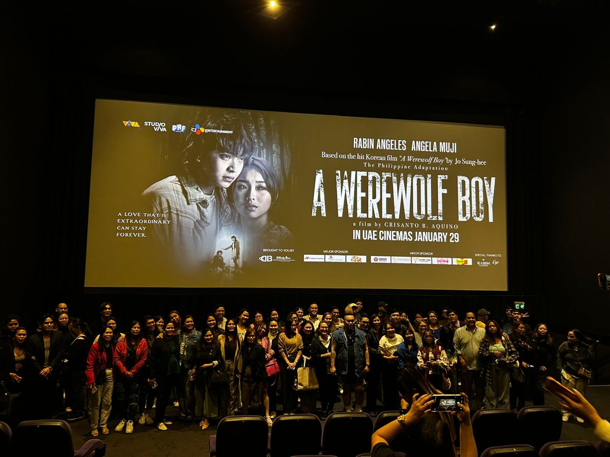 Univerkada_UAE's tweet photo. Thank you for inviting us in your block screenings for #AWerewolfBoy 

JAN - @rabinIntl 
FEB - @_rabgelintl 

#RABGELinDubai 
#UniverkadaUAE https://t.co/eJqlYi9wbC