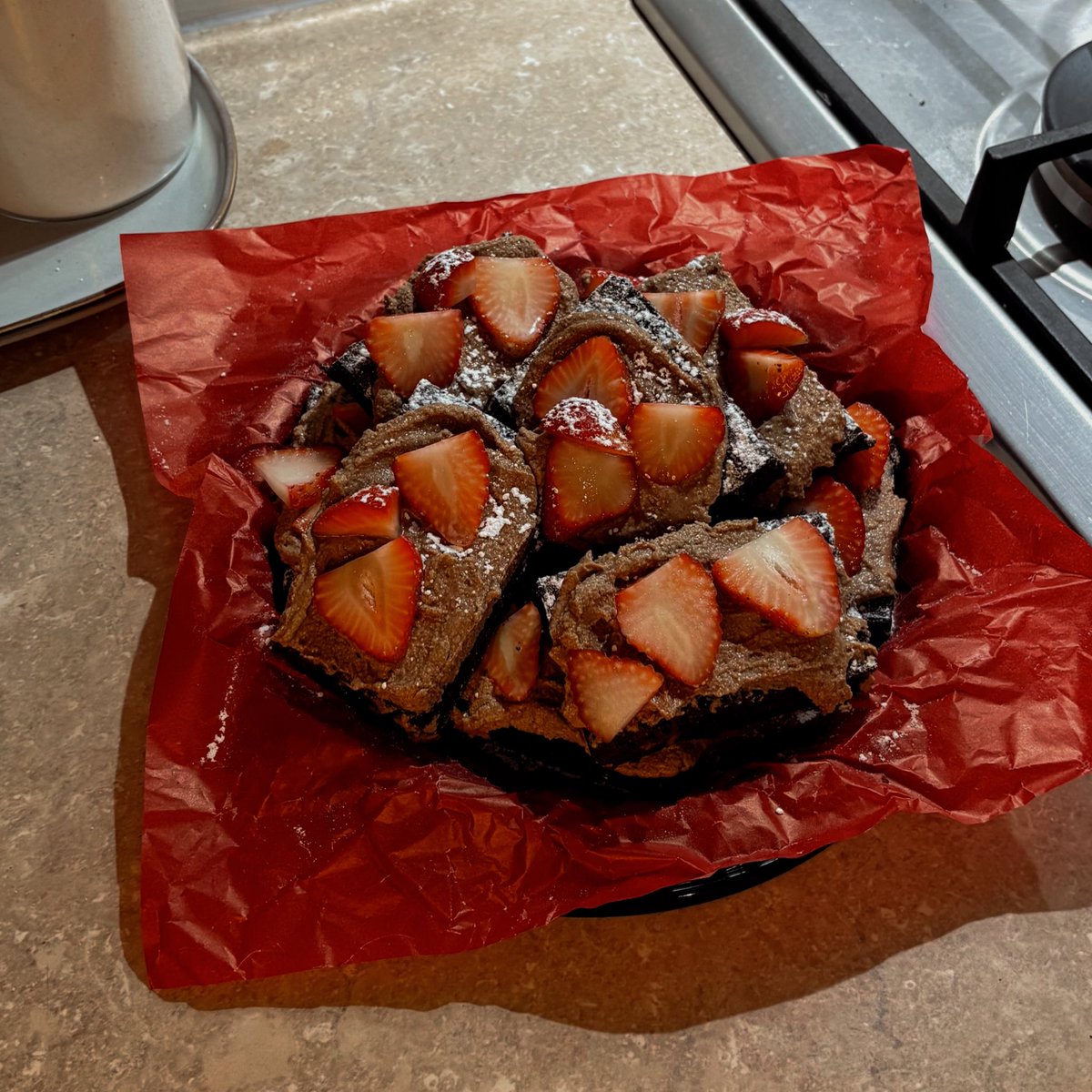 baking therapy on a cloudy rainy sunday ☁️🍫