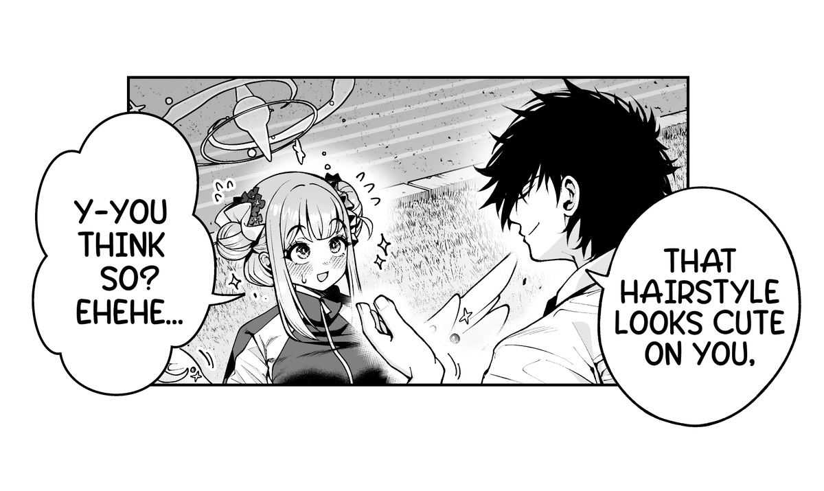 "Why Mika Misono is not allowed to be happy" was originally scheduled to be completed around July. Yes, that's before "Summer Sky's Promise" was announced.

Originally, the latter half of the story involved Mika going to the beach with Sensei, so I designed Mika's swimsuit myself 