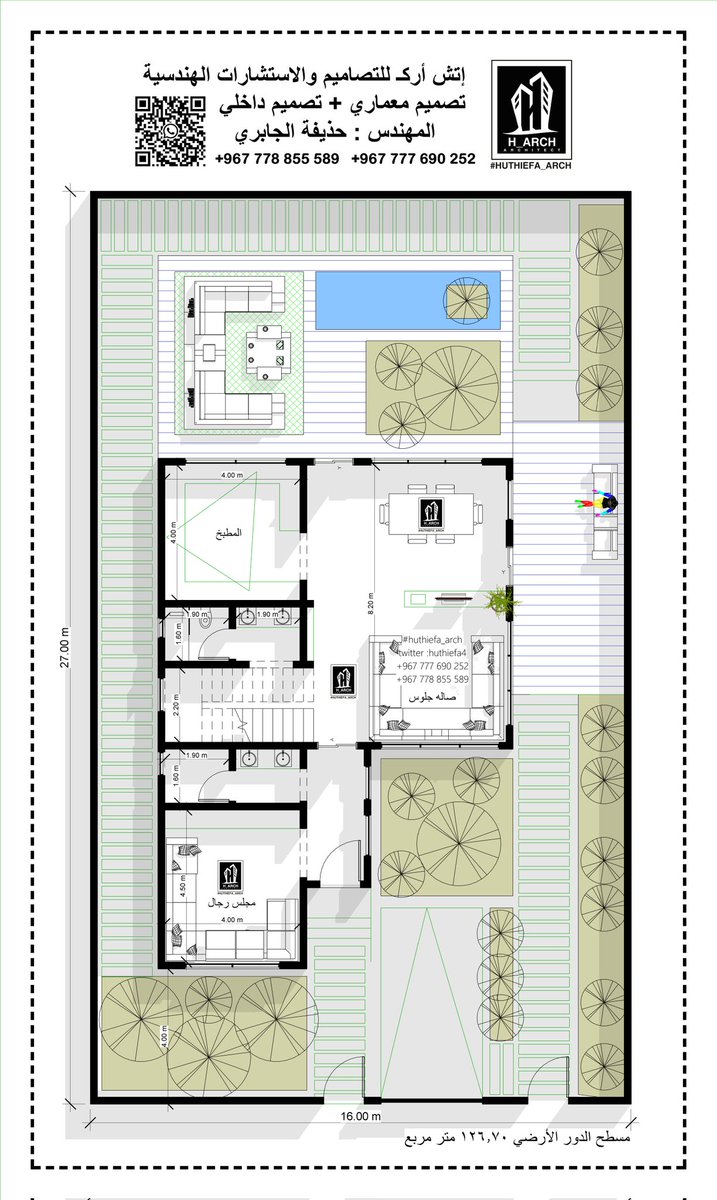 Huthiefa_arch ◐ مهندس معماري tweet media